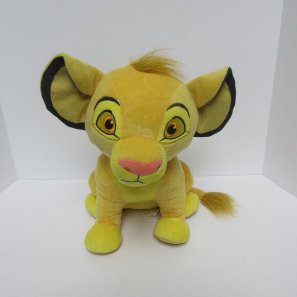 Disney The Lion King Simba Plush 13 Inch Stuffed Animal Toy Preowned - Picture 4 of 6